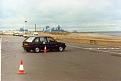 Auto Test Redcar Boxing Day 1987 with the ill fated Redcar blast furnace in the background