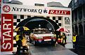 1993 Network Q Rally start ramp. Pablo co-driven by Martin Ogilsby. Another finish recorded.